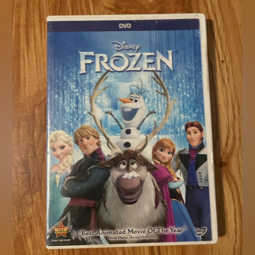Disney Frozen DVD movie
